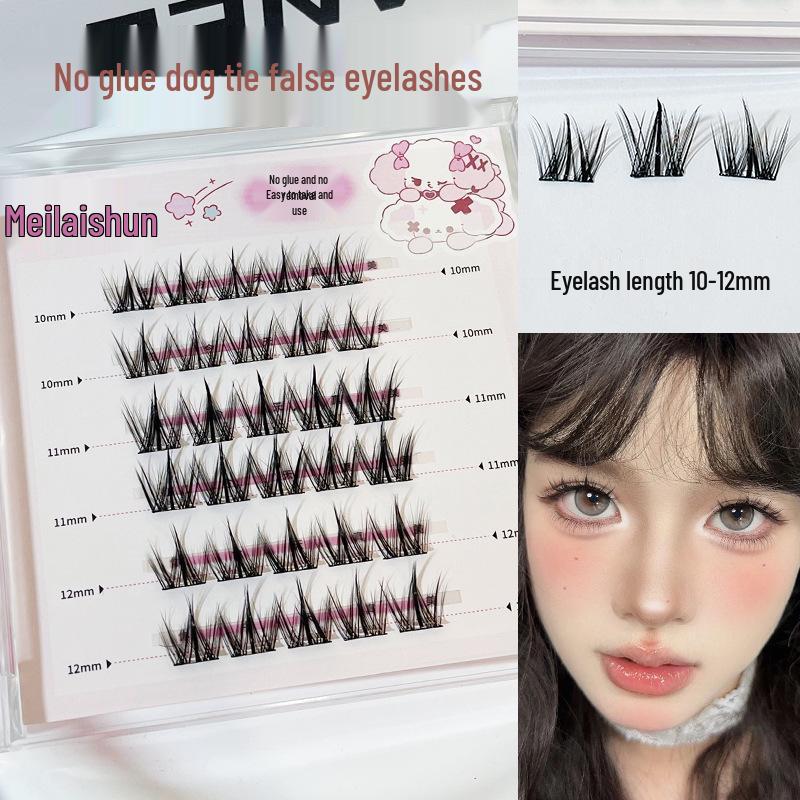 UWN Gentle Brown Manga-Inspired Three-Step False Eyelashes
