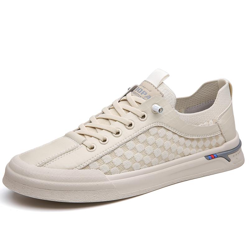 

Italian Brand Interview Commuting Work Shoes for Men s Outdoor Leisure Walking Shoes Fashionable Men s Driving Shoes Lightweight 44 бежевый