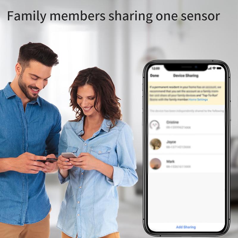 Cozylife Wifi Türsensor Fenstereintrittssensor Sicherheitseinbrecher Magnetsensor Alarm Smart Life Arbeit mit Alexa Google Home