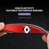 4Pcs Car Door Anti-Collision Emblem Sticker For Renault Megane 1 Scenic Logan Laguna Espace Symbol Clio 4 RS Dacia ZOE Koleos Y222
