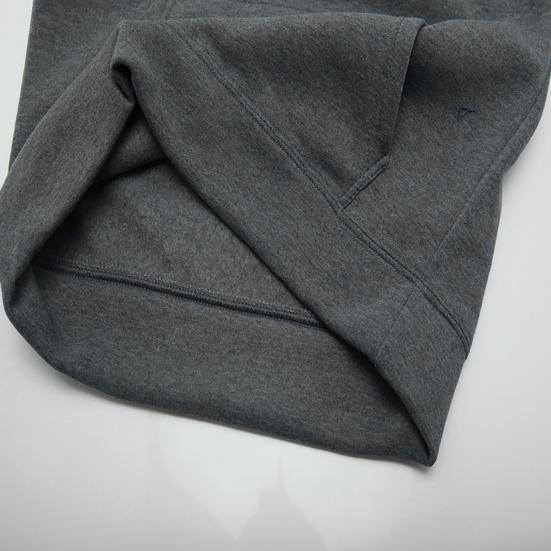 2Pcs/Set Long Sleeve Elastic Waist Mid-rise Thickened Sportswear Set Men Winter Solid Color Pockets Hooded Sweatshirt Pants Set Daily Clothing