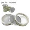 4pcs Stainless Steel Lids, Mason Jar Sprouting Kit Lids, For Growing Broccoli, Alfalfa, Salad Sprouts And More - PR