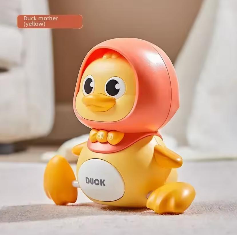 

Baby Crawling Toys Musical Duck Walking Toys Early Learning Interactive Crawling Toy Night Light Toy for Boy Girl Birthday Gift