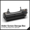 Under Screen Storage Box For Tesla Model YL/Y/3 Juniper Highland 2026 Center Console With Light Double-layer Hidden Organizer