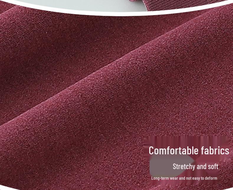 Women's Thermal Underwear Set for Autumn/Winter - Plus Velvet, Thickened for Middle-aged and Elderly Women