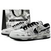 Big Suixin, Dark Night Rose, Shopping Bag Cushioning Coverage Slip Resistant Low Top Skateboard Shoes Men's Gray 355152-017(Team45-)
