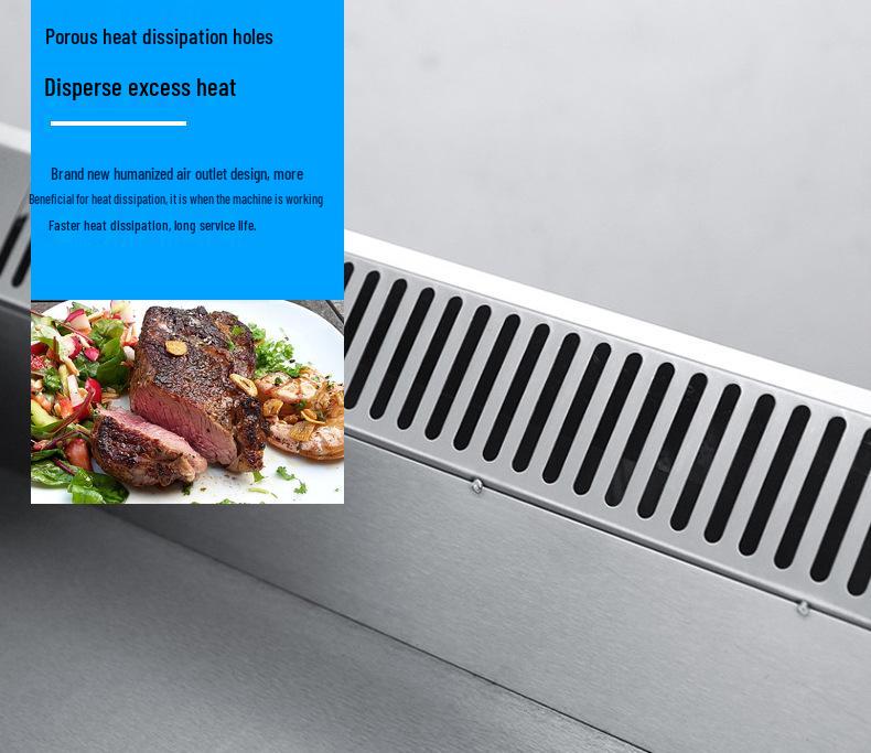 Tuoqi Electric Teppanyaki Griddle for Pancakes & Steaks