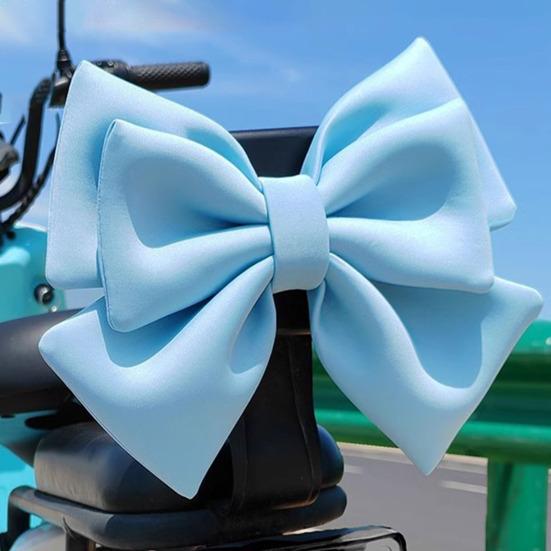 Accessorio Casco Fiocco 3D Decorazione Moto Fiocco con Adesivo Carina Decorazione Fiocco per Caschi Donna Bambina Veicolo Elettrico