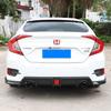 Honda 10th Gen Civic Body Kit: Rear Diffuser, Tailpipe, Rear Lip, Front Splitter.