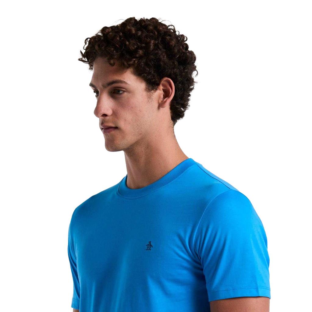 Original Penguin Herren T-Shirt mit gesticktem Logo