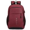 Classic Men Waterproof Backpack USB Charging Casual Travel Backpack Men Large Capacity Travel Laptop Backpack School Bag