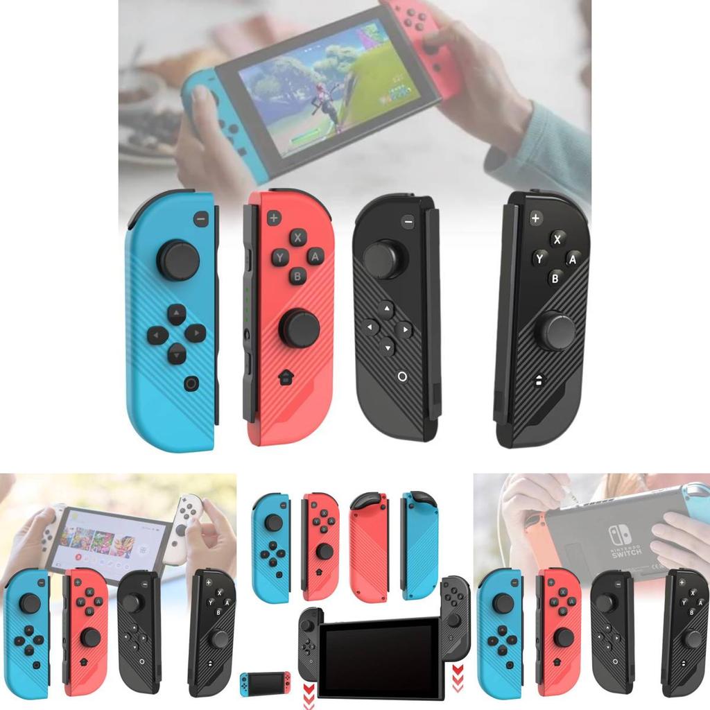 Botões de Cristal Joy-con Versáteis para Switch Controlador com Fio para Jogabilidade sem Esforço