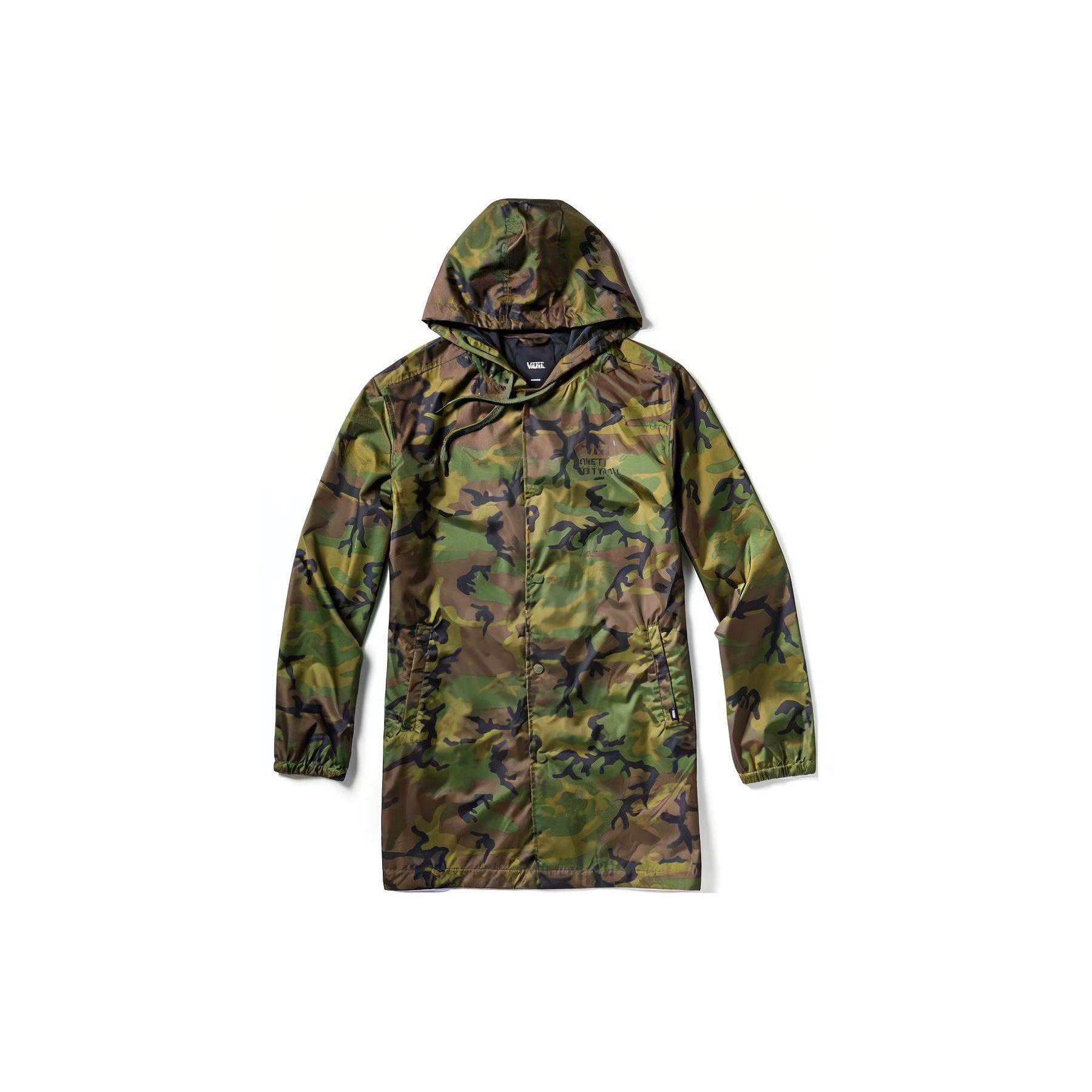 Vans Camouflage Long Hooded Parka Unisex VN0A3DGWWVD S
