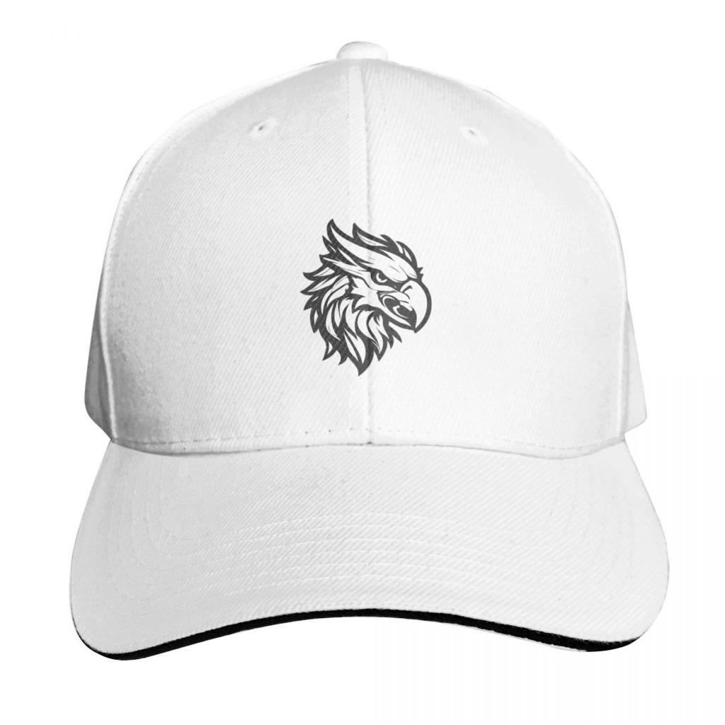 Black And White Tattoo Gryphon Griffin Grypis Baseball Cap Men Women Casual Summer Sport Sun Cap