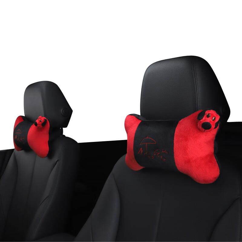 ICAROOM Car Headrest Neck Pillow, Hollow Cotton Car Cushion, Cartoon Car Bone Pillow NB-103KT