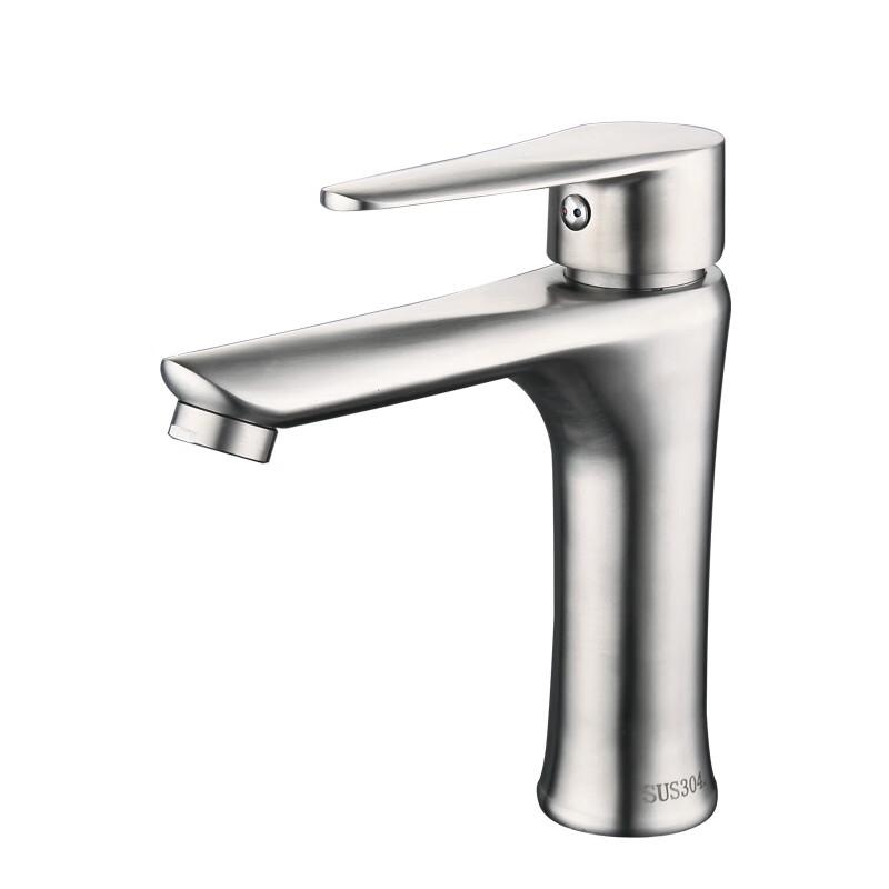 TLXT Stainless Steel Water Drop Basin Faucet