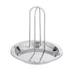 Non-stick Turkey Roaster Rack Universal Fit Grill Stand for Oven Smoker Outdoor Camping BBQ Kitchen Roasting