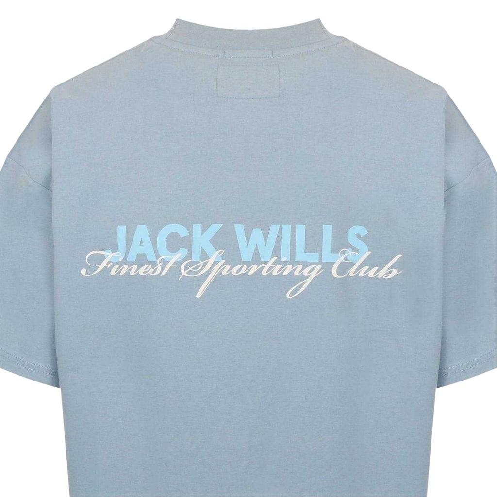 Jack Wills Mens Graphic Print Regular Short-Sleeved T-Shirt