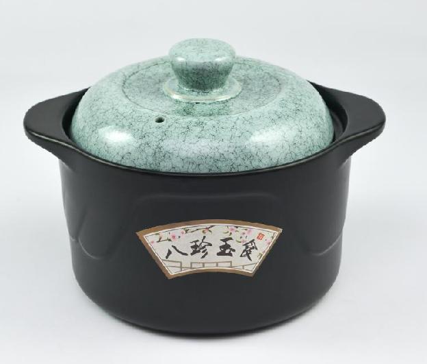 Bazhen Japanese-style Casserole Soup Kitchenware Electric Ceramic Stove Gas Ceramic Pot Gas Stove 3L 4L 5L Stock Pot (as the picture,3-5L)
