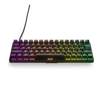 SteelSeries Tastatură pentru jocuri Dimensiune mini Apex 9 Mini JP Aspect japonez cu fir Timp de răspuns Punct de acționare setat Comutator optic OptiPoint Rezistenta