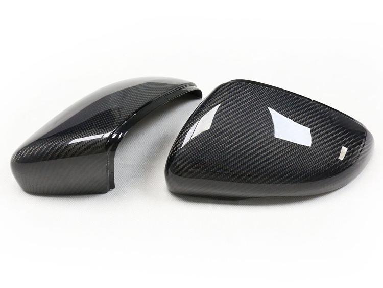 Carbon Fiber Replacement Rearview Mirror Cover for Volkswagen Golf 6, Touran, Bora, New Lingyu