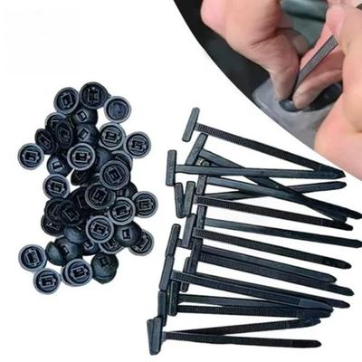 Universal Nylon Kabelbinder Schnalle Auto Befestigungsschraube Ersatzclip Auto Kotflügel Kofferraum Motorschutzblech Kabelmanagement Sicher