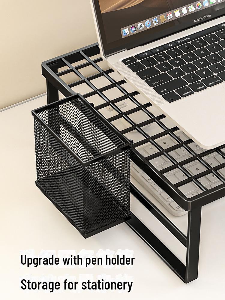 Adjustable Notebook Cooling Stand and Desktop Support Bracket