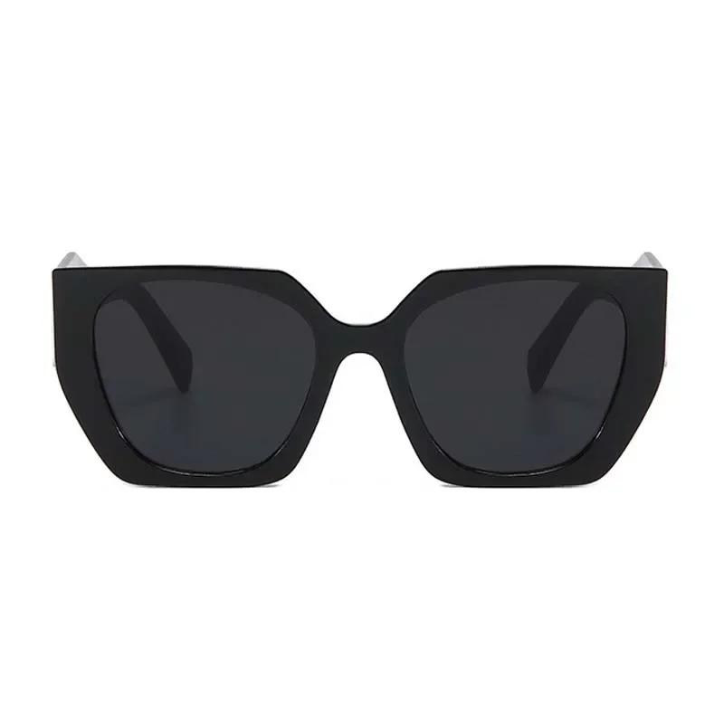 Outdoor Big Frame Square Sunglasses Women Men Lovely Geometric Sun Glasses Mirror Black Colors Designer Brand Fashion