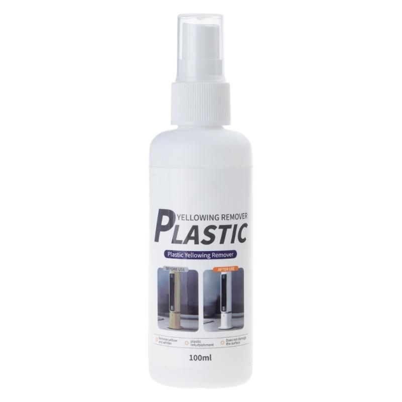 

Effective Plastic Whitener Solution 100ML Yellow Remover Liquid For Revives Fade And Discolored Plastic Surfaces 1