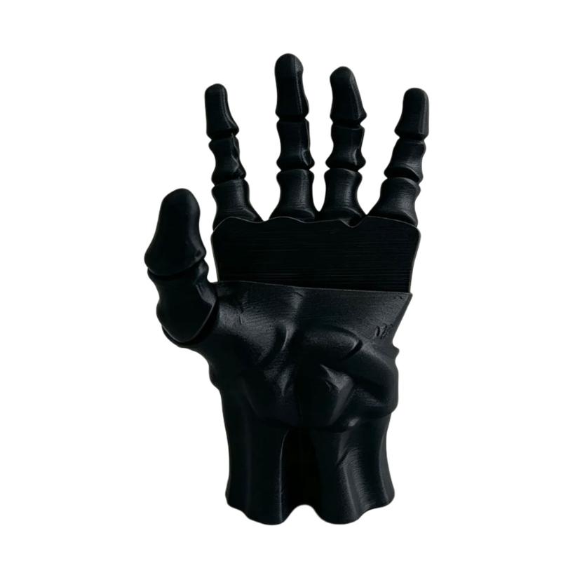 Hand Display Stand for Table, Shelf, or Entryway Use, Skeletal Style Holder for Collectibles and Daily Use Display