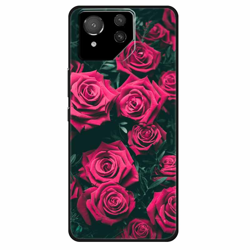 For Asus ROG Phone 8 Case Lovely Soft Silicone Lion Fundas For ASUS Rog Phone 8 Pro Cover Marble Cat Phone8 8pro Protector Bag