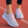 Breathable Fashion Sneakers For Women  New Walking Outdoor Sneakers Women Mesh Fabric Lace Up Female Footwear Woman Shoes