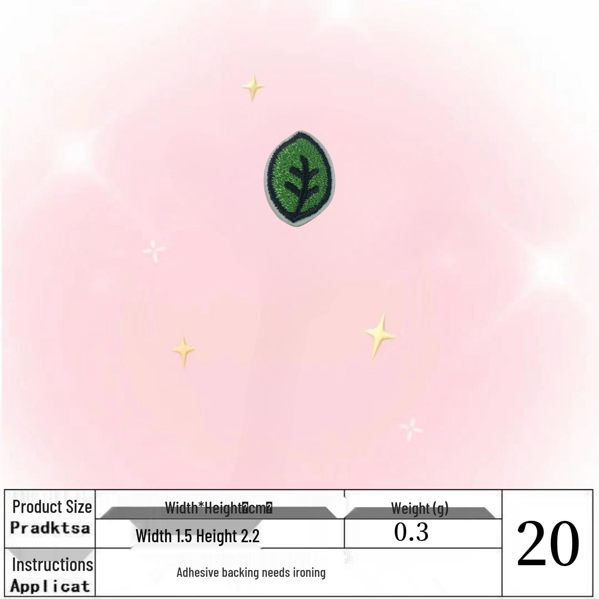 

Маленькая вышитая нашивка в японском и корейском стиле - Милая термонаклейка для украшения одежды