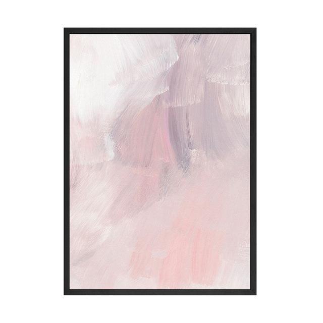 

Скандинавские простые принты на холсте «Тысяча птиц», розовые абстрактные картины на холсте, настенные картины с животными, постеры и принты, декор 21*30cm