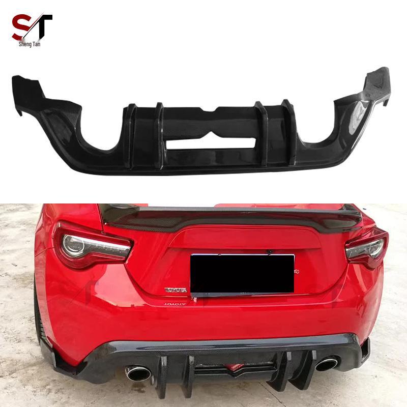 Carbon Fiber Rear Bumper Diffuser Kit for Toyota GT86/Subaru BRZ