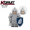 Kt1051 Medieval Movie Magic Ring Guard Knight Assembled Building Block Figurine Military Toy