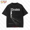 Drudkh , They Often See Dreams About The Spring, Black Metal Vintage Oversized T-Shirt D46A