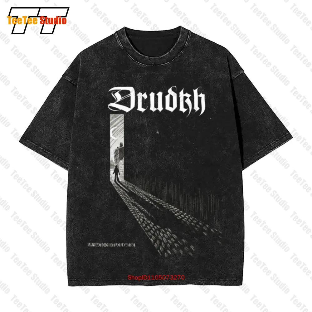 Drudkh , They Often See Dreams About The Spring, Black Metal Vintage Oversized T-Shirt D46A