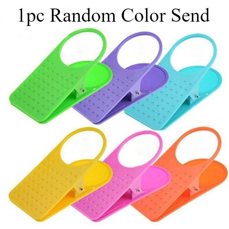 

Table Side Cup Holder Tea Accessories Desktop Organization Storage Cup Stand Placemats Cup Clip Drink Cup Cans Coffee Mug Holder 1pc