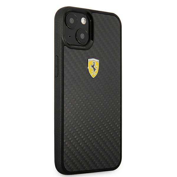 Ferrari Fehcp13Sfcabk Iphone 13 Mini5,4 Czarny/Black Hardcase On Track Real Carbon