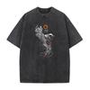 Japan Anime Berserk Guts Graphic Printed T Shirt Men Washed Cotton Tshirts Vintage Manga Tshirt Harajuku Male High Quality Tops