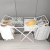 Versatile storage of clothes, towels, and various items, floor drying racks, laundry racks, folding hangers, home clothes
