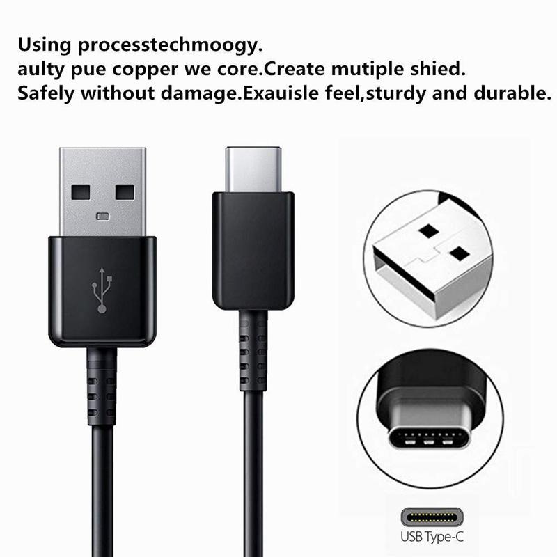 Original Type C USB C Charger Cable 0.2M/1M/2M 3A Fast Charging Cord For Xiaomi Mi 9 10 11 Pro 10 Lite Redmi Note 9S 8 9 Pro