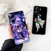 Baal Raiden Shogun Genshins Impacts Venti Phone Case for Apple iPhone 16 17 Air 14 15 Pro Max Plus 16+ 16E 14+ ProMax Soft Cover