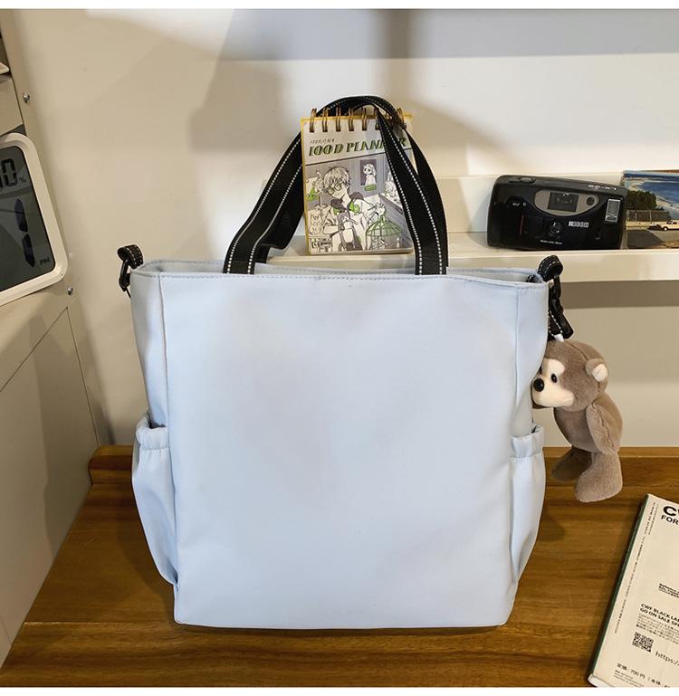 College Messenger Bag Studentische Umhängetasche für den Unterricht Große Kapazität Tragetasche