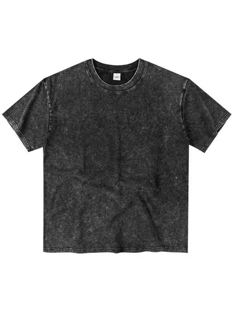 Vintage Cotton Wax Batik T Shirt For Men Women Casual Daily Wear