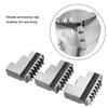 K11-125 3 PCs External Jaw Chuck High Strength   Life Life Jaw Compact Practical Design for Mechanical Work