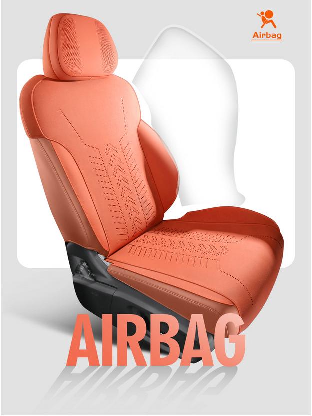 Geely Galaxy E5 Alcantara Sitzbezug: Universelles, Belüftetes, Atmungsaktives, Ganzjahres-Autokissen