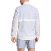 Adidas 3-Stripes Own The Run Slim Fit Zip Collar Comfortable Jacket Men Jacket White JD7760