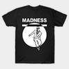 Men Black Print T-shirt London Ska No-Cut Transfer Paper Print Cotton Tshirt